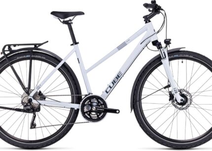 Cube Nature Pro Lady Allroad frostwhite´n´grey