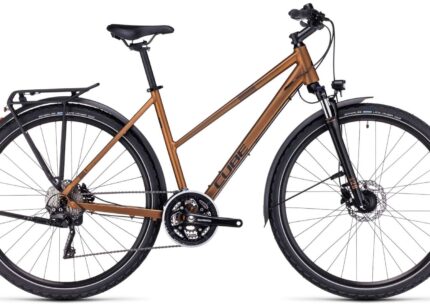 Cube Nature Pro Lady Allroad gold´n´black