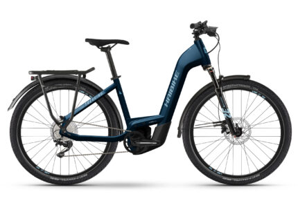 HAIBIKE Trekking 8 Tiefeinsteiger blau